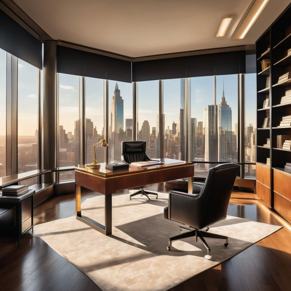 Interior Design Wooden Workstation Furniture Computer Table Office Desk Office Furniture