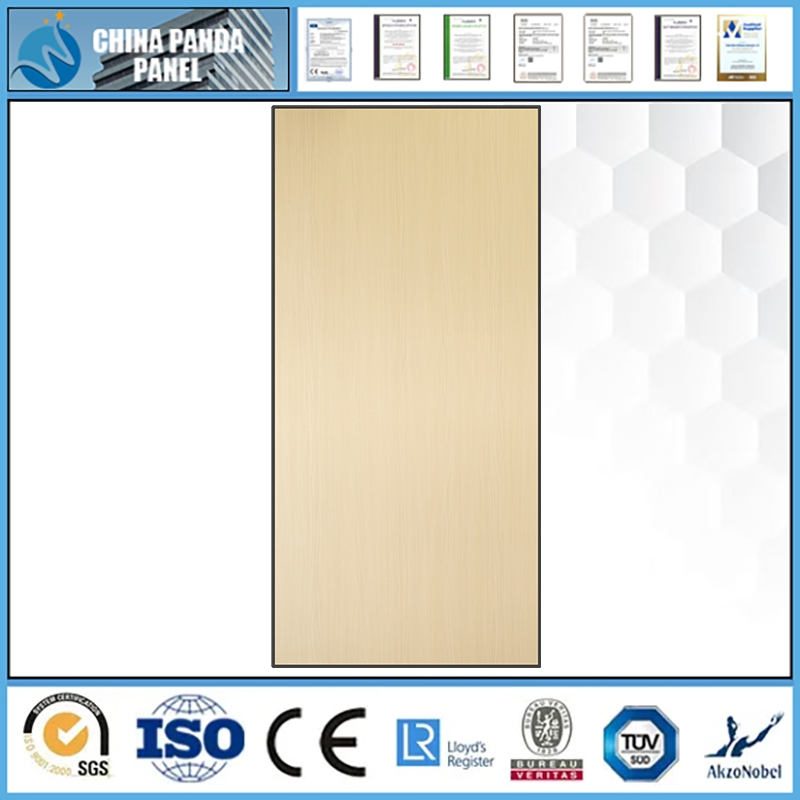Interior Decoration Aluminum Honeycomb Wall Panel Lightweight Building Material