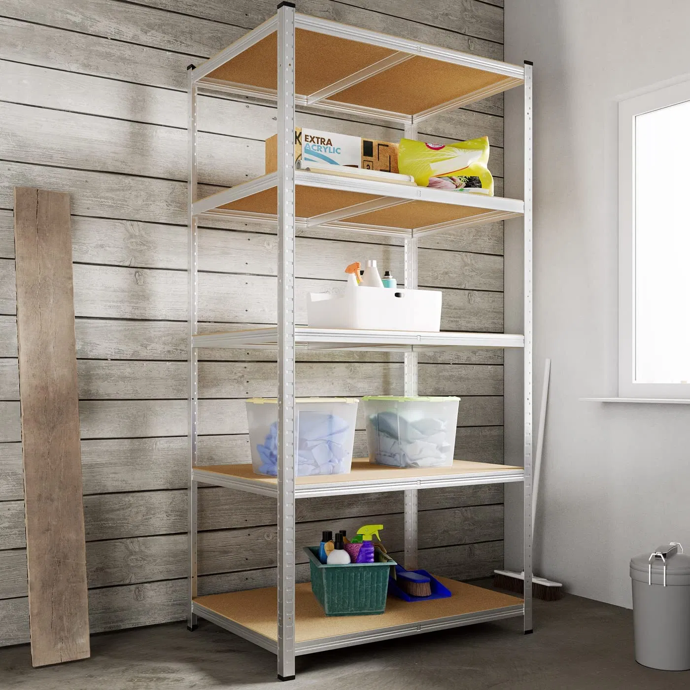 Metal Shelving Rack Warehouse Storage Shelf Unit for Industrial Organization