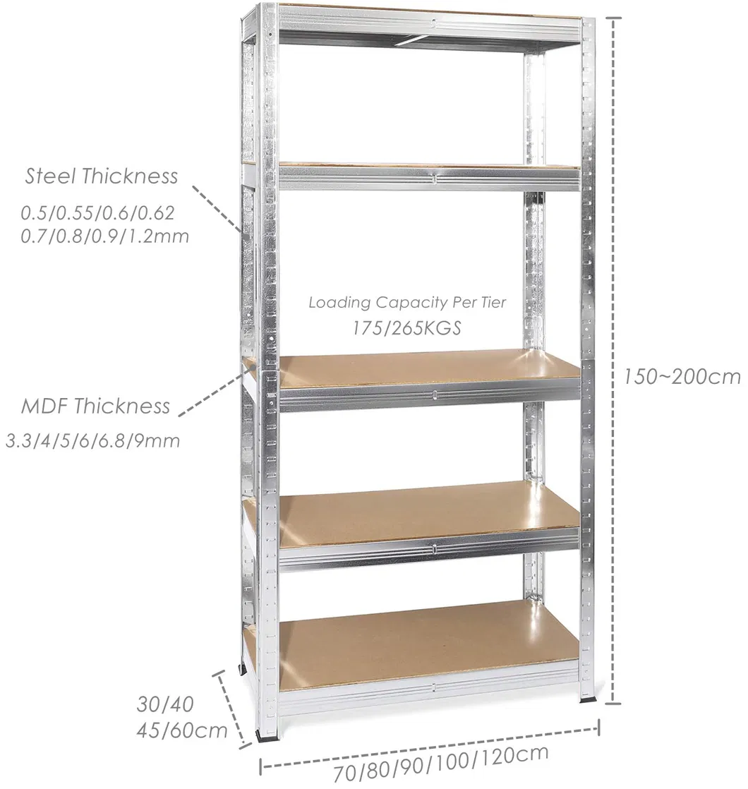 Galvanized Steel Shelving Unit
