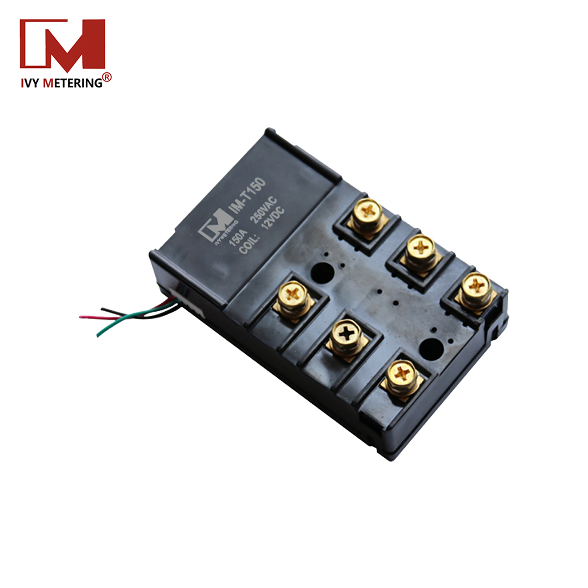 IVY IM-T150 150A 250VAC 3PST 12V 24V 48VDC 3 Pole Power Latching Relay With Auxiliary Contact