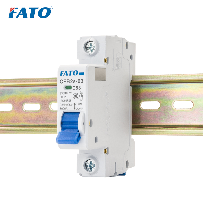 FATO MCB Electrical Miniature Circuit Breaker Overloads and Short Circuits Protection