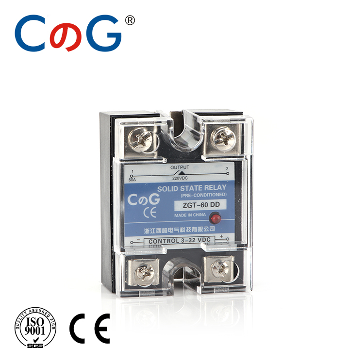 CG 10A 40A 60A 80A 100A 200A 400A DD SSR Single Phase DC Control DC Heat Sink SSR-10DD 200DD 100DD Solid State Relay