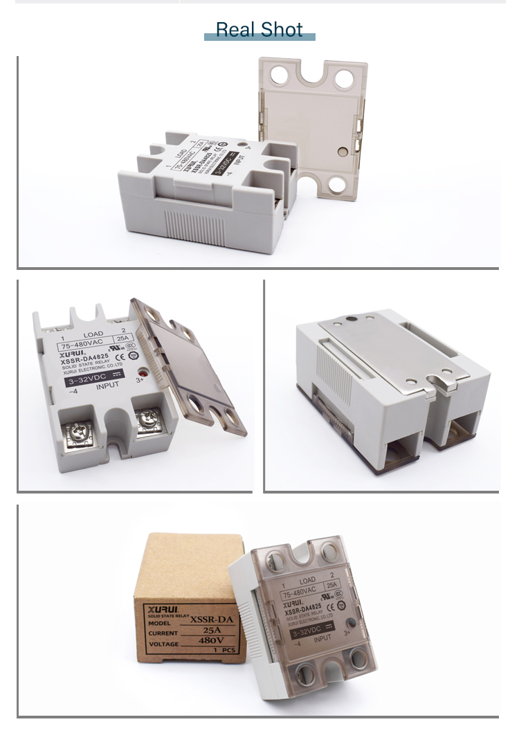 40a Single Phase Solid State Relay SSR Detail