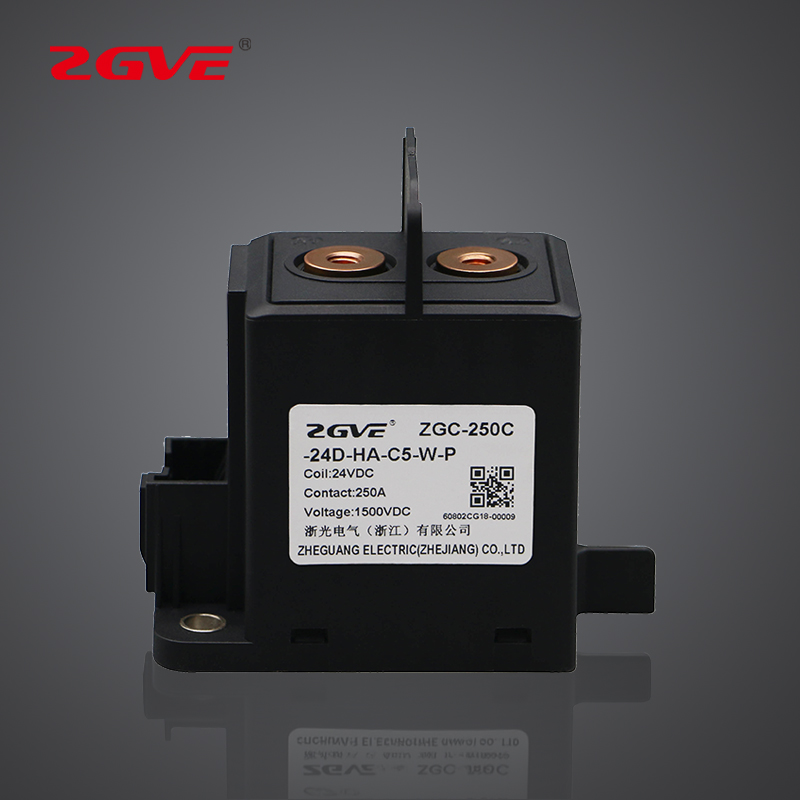 High Efficiency ZGC-250C 1kV Three Phase 1P HV DC Contactor