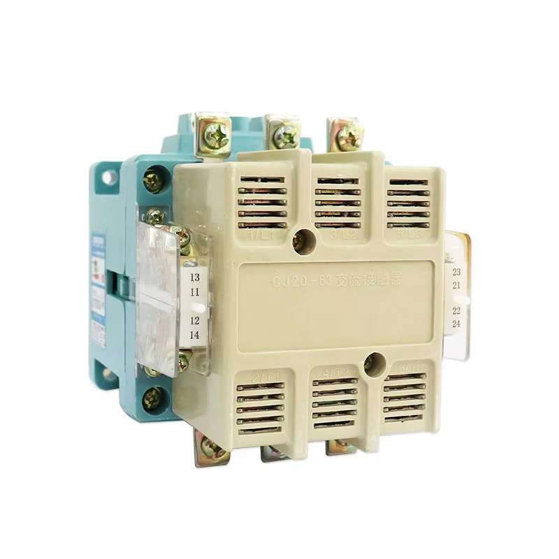 AC Contactor Cj20 Full Silver Three-Phase 380V
