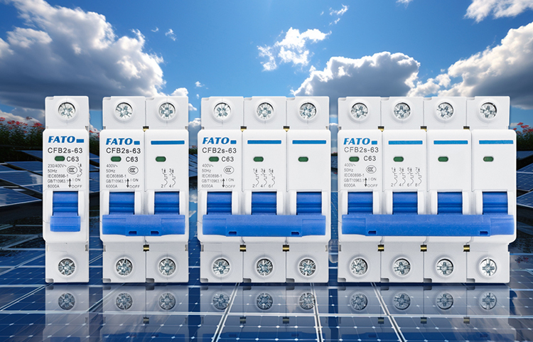 FATO MCB Electrical Miniature Circuit Breaker Overloads and Short Circuits Protection