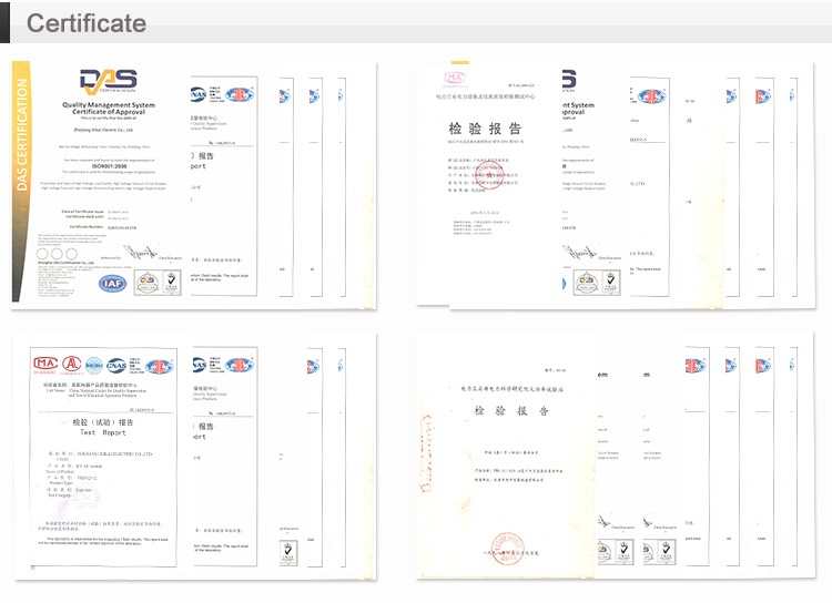 Certifications