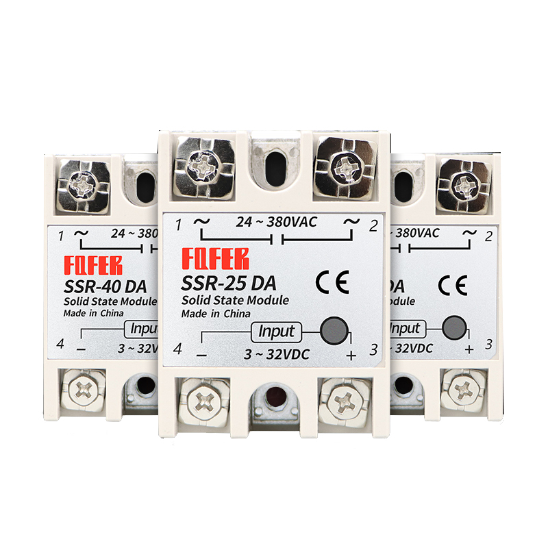 220v 25a 40a 60a 75a 80a 100a 120a single phase solid state Solid ssr relay ac to ac
