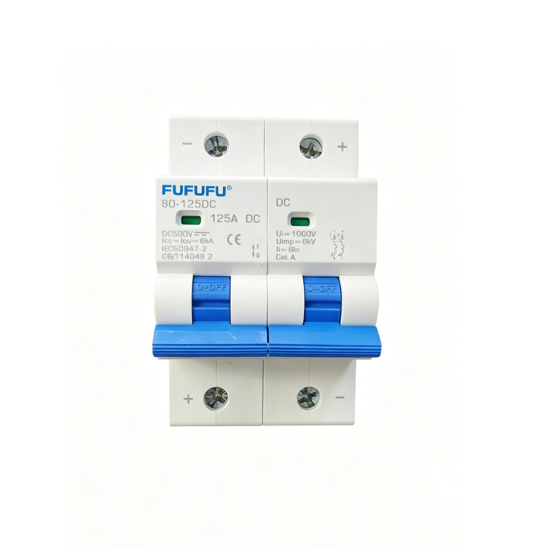 Low Voltage Miniature Circuit Breaker FK80-125DC Multifunctional Miniature Circuit Breaker Rail Mounted Circuit Breaker