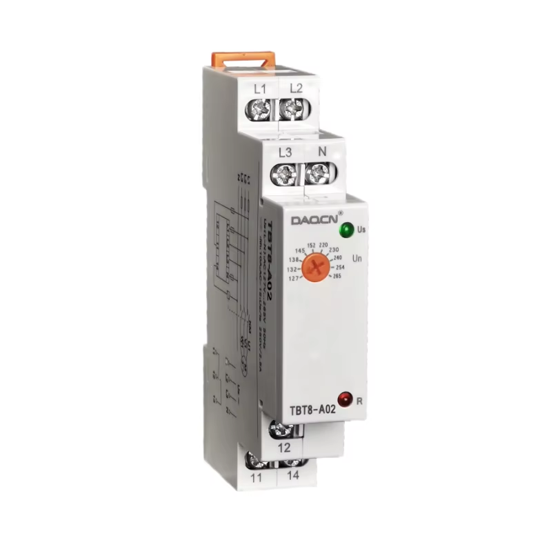 TBT8-A Intelligent Motor Protector Phase Failure Relay Overvoltage And Undervoltage Protector Phase Voltage Relay