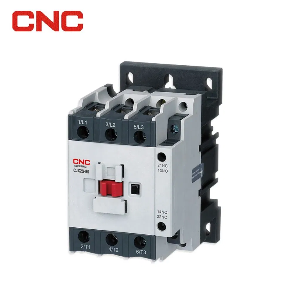 CNC New Design 9A 12A 18A 25A 32A 38A 40A 50A 65A 80A 95A 3p AC Electric Contactors 3 Pole Magnetic Contactor