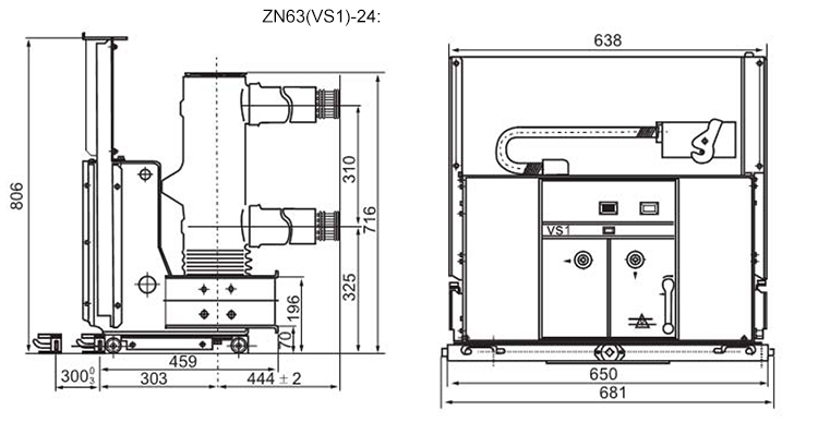Best Quality Promotional Vd4 Vacuum Circuit Breakers