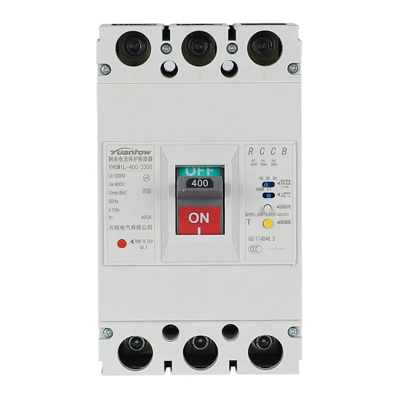High Precision 3pole 800V 400V Smart Molded Case Circuit Breaker MCCB
