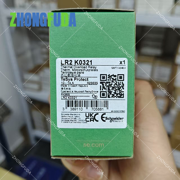 Free Shipping New Original Thermal Overload Relay Motor Protection LR2K0321