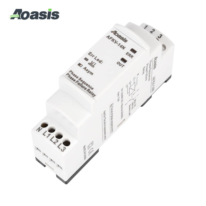 Good Quality FKV-14N 220V Multi-function Protector AFKV-14N Phase Sequence Phase Failure Relay With 0.2s Delay Time Function