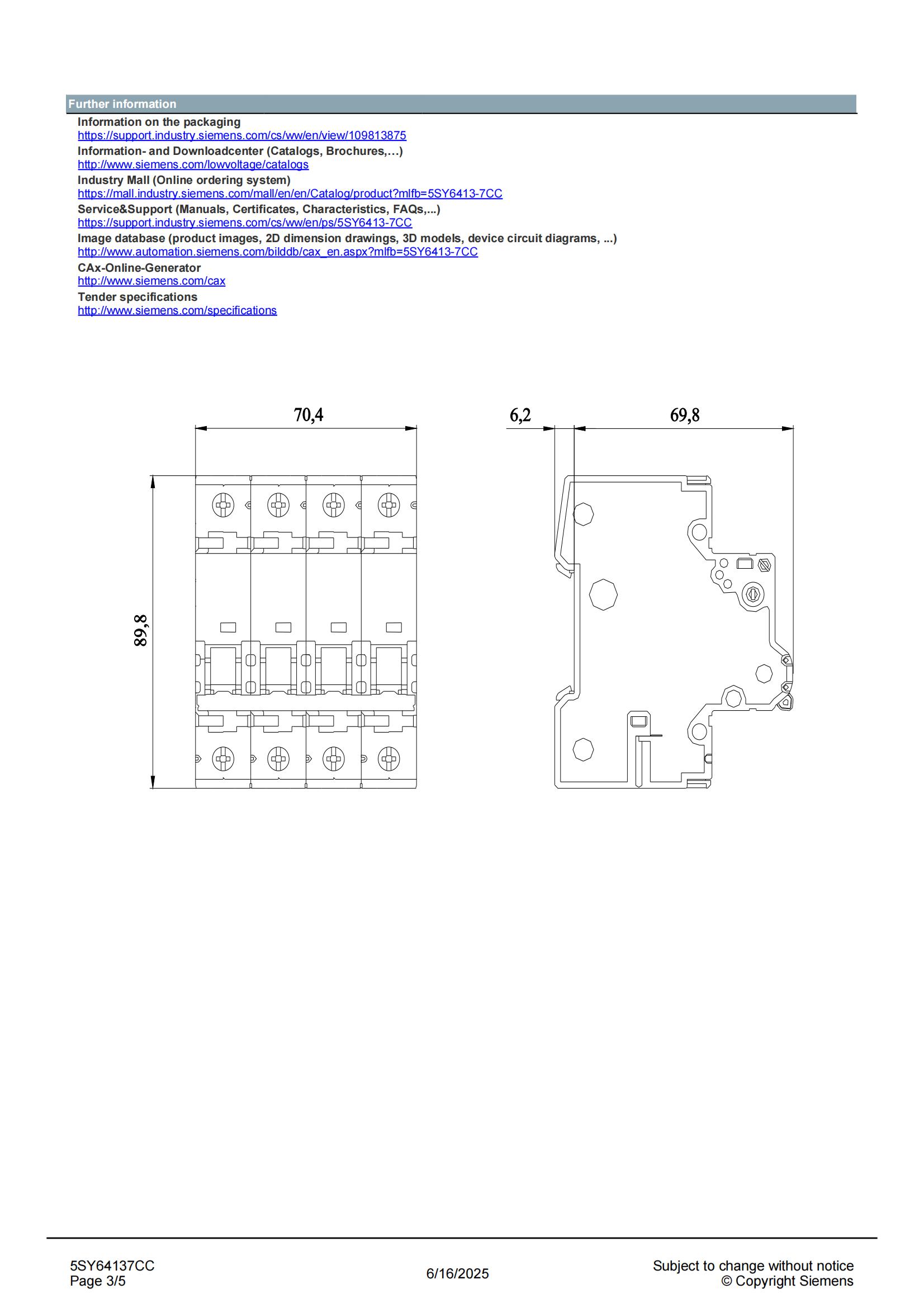 Specification Detail 4