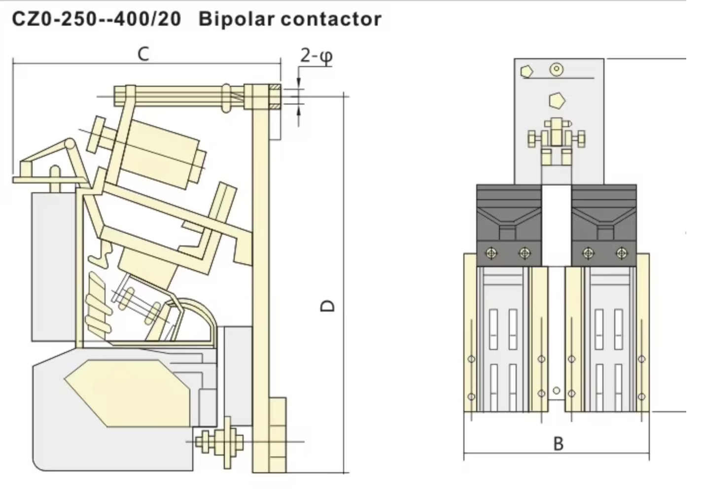 CZ0 Series DC Contactor Image 7