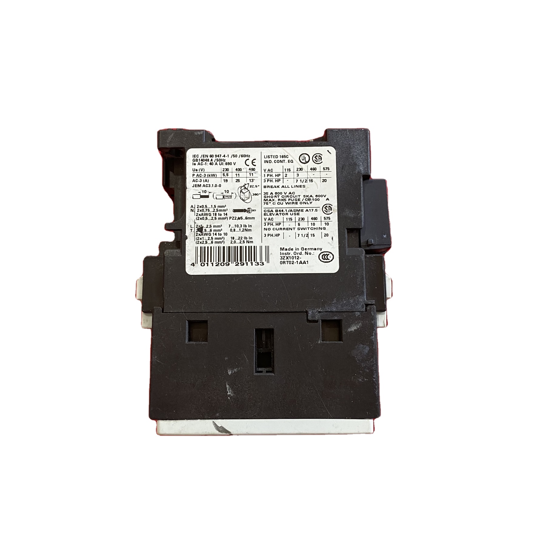 3RT1026-1B..0 3RT1926-1ER00 DC Coil Contactor