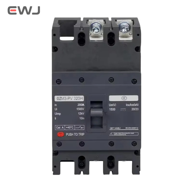 500V 800V 1000V Wall Mounted Air MCCB Molded Case Circuit Breaker
