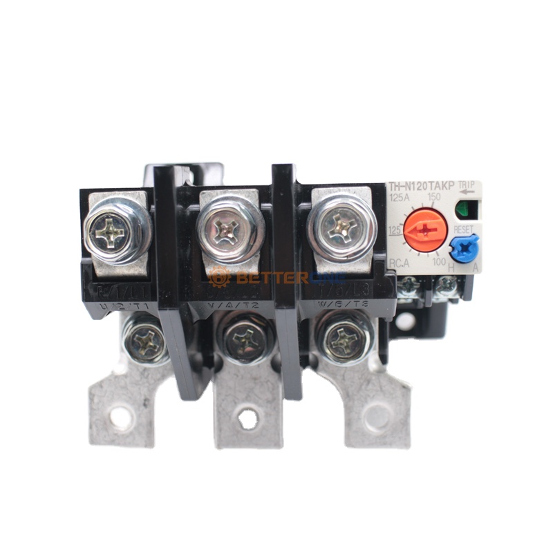 TH-N120TAKP Thermal Overload O/L protection Relay (TOR) with 3 Heating Elements (overload + Phase Failure Protection)