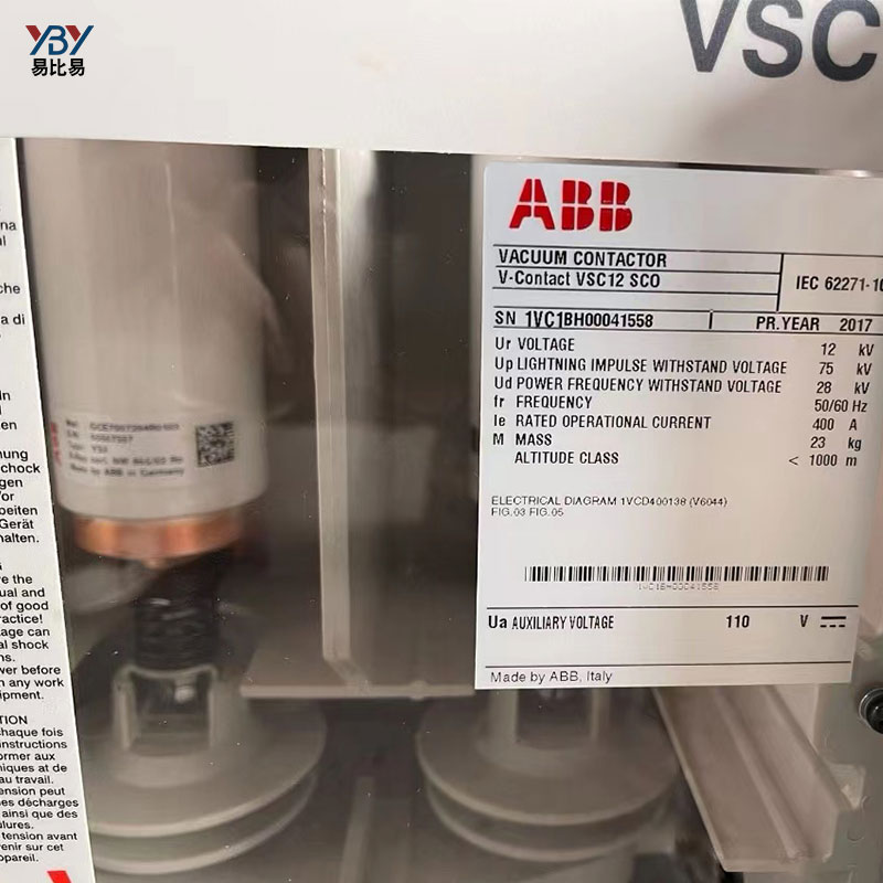 Medium Voltage VSC12 DCO 400A DC220V Vacuum Contactor for Electrical Industry