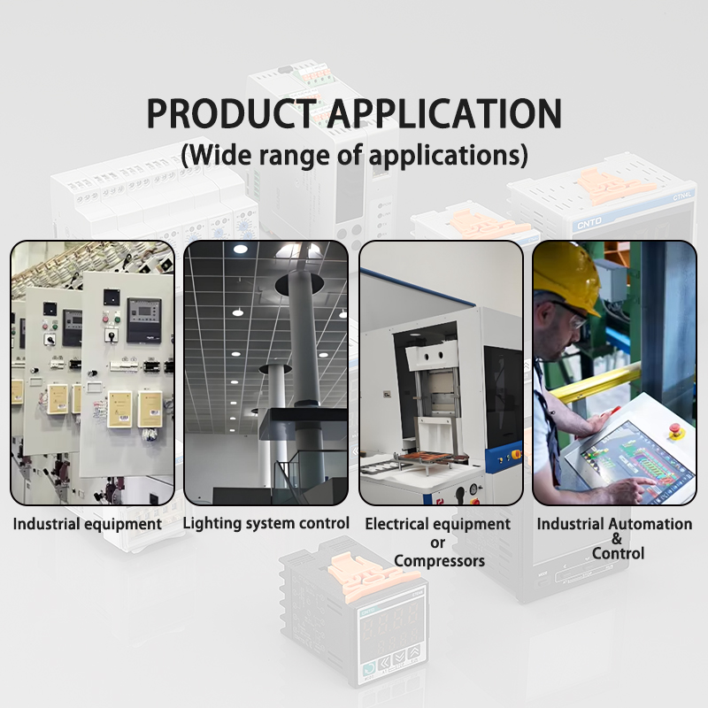 CNTD CDV6-3D8P 2 Sets Outputs Three-phase Voltage Monitoring Relay Phase Sequence Protector 220-460VAC 8A IP20 Epoxy Protective