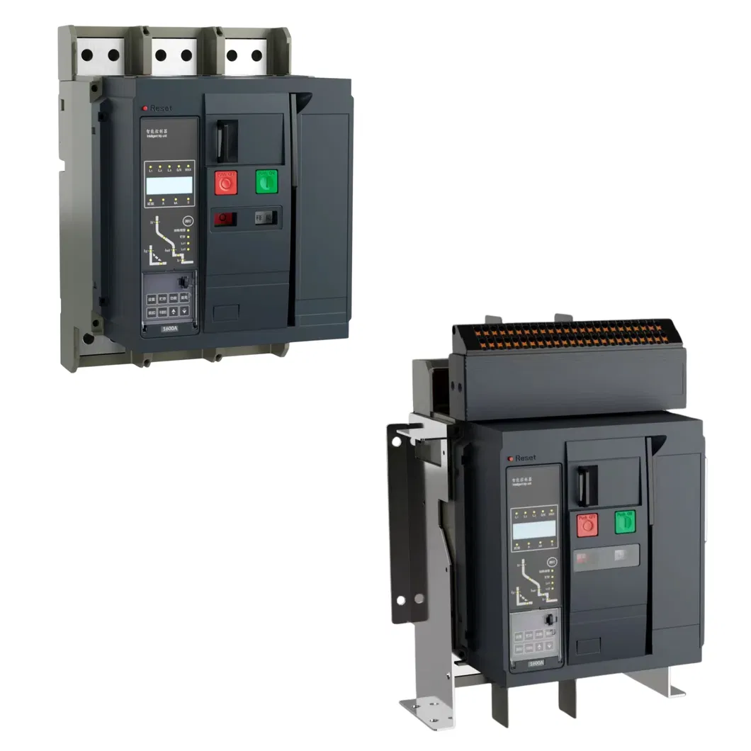 Frame-Mounted Molded Case Integrated Circuit Breaker Electric M-Type Controller 4p 1600A Replaces Molded Case Circuit Breaker Ns800