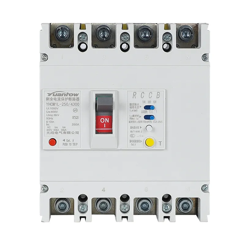 High Precision 3pole 800V 400V Smart Molded Case Circuit Breaker MCCB