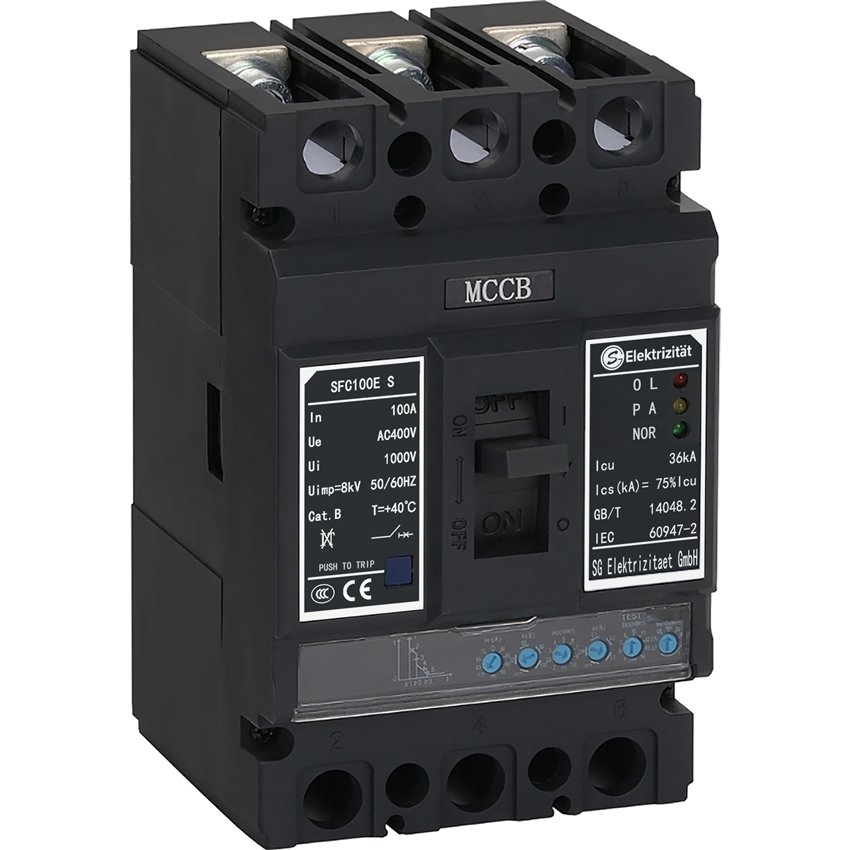 Anti Interference Stable Working Electrical Equipment Sfc Series Molded Case Circuit Breaker