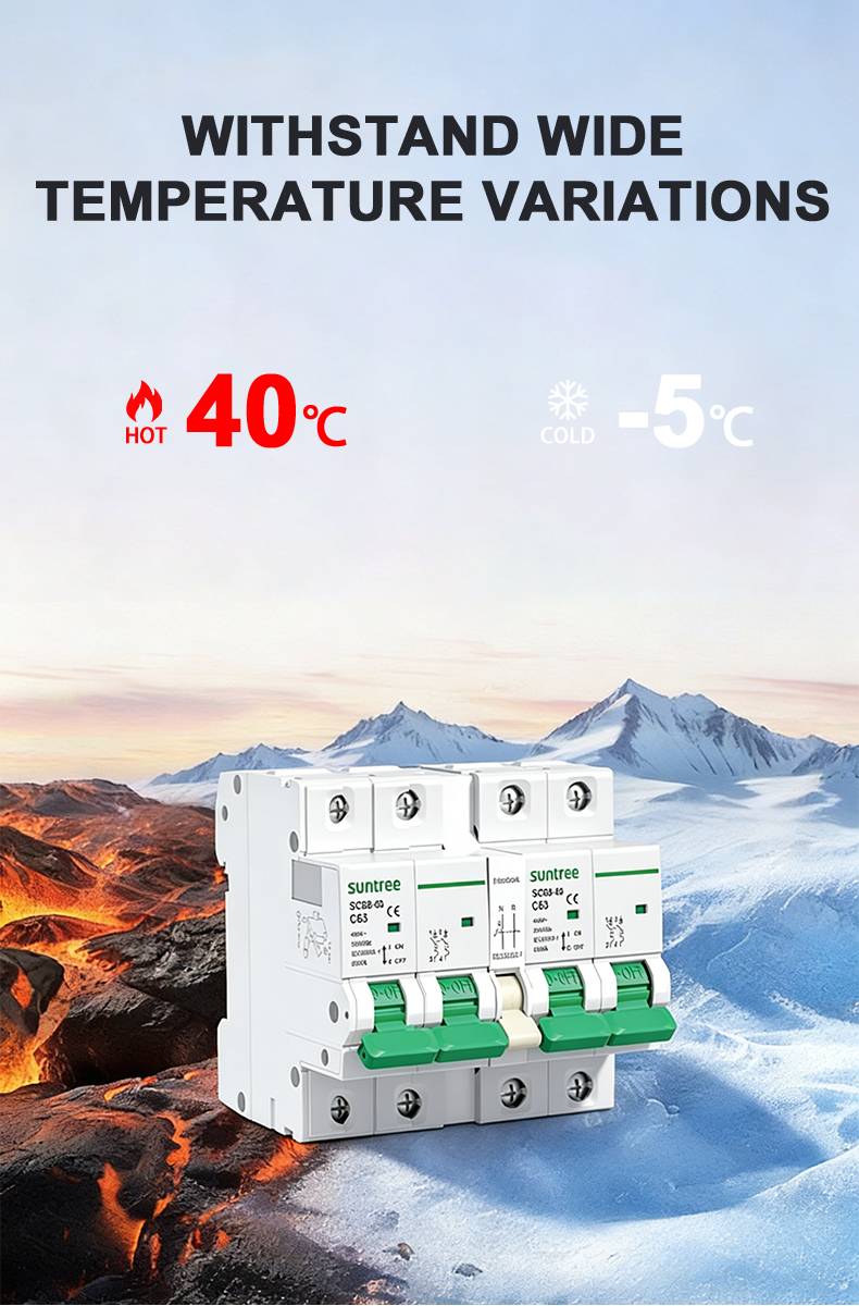 Comprehensive Range of Circuit Breakers: Solar MCB, 2 Pole, 63 Amp Models at Competitive Prices 1P/2P/3P/4P