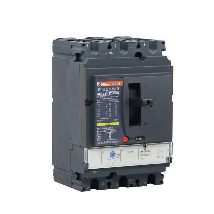 Molded Case Circuit Breakers High Quality Electrical Circuit Breakers AC MCCB 2p 3p 125A 250A 400A 630A 800A AC