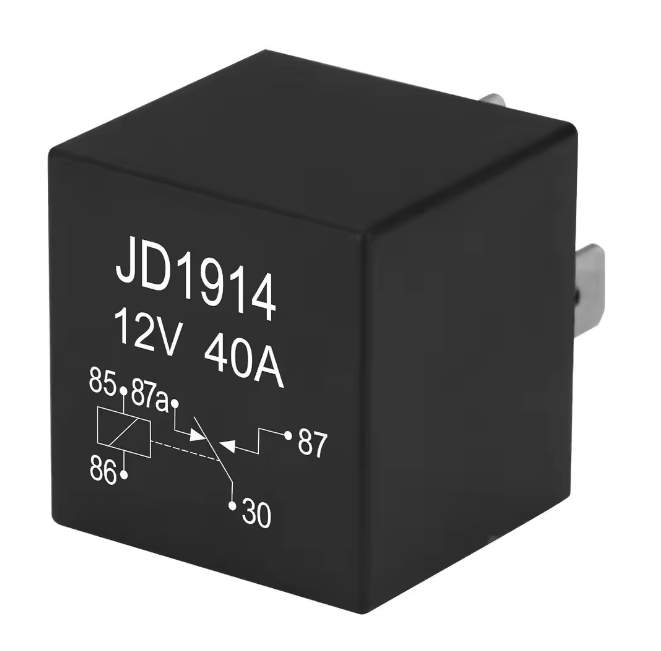 JD1912 JD1914 JD2912 JD2914 4pin 5Pin 12V 24V 40A Universal Modification and Maintenance Automotive Car Relay with Socket