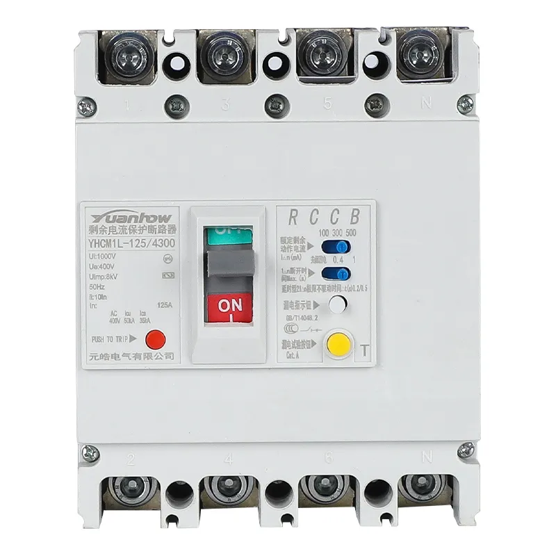 High Precision 3pole 800V 400V Smart Molded Case Circuit Breaker MCCB