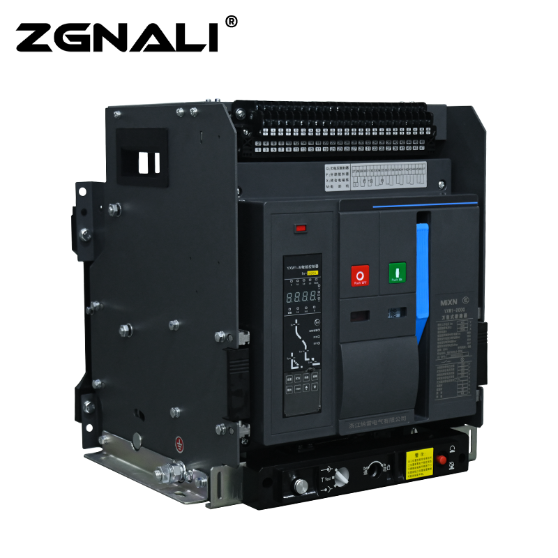 Intelligent Universal Air Main Switch Frame Drawer Type Circuit Breaker Low Voltage Dw45/Cw1-2000/3p4p