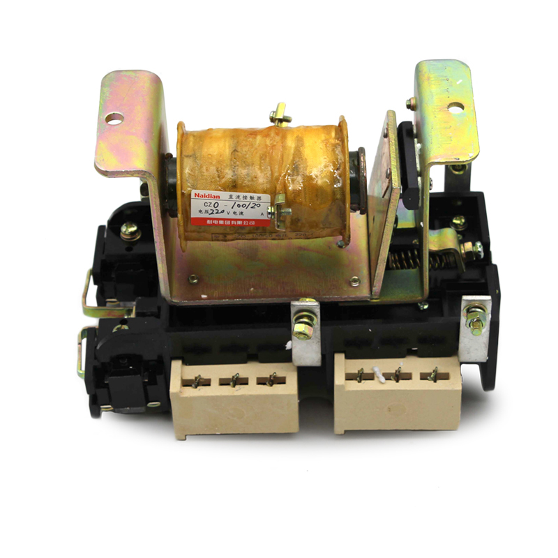 220V DC Contactor Relay CZ0-100/20 400A Breaking Current for Machine Tools Electrical Control Equipment (Protective Application)