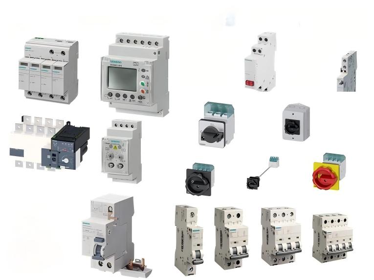 Original New SIEMENS Miniature Circuit Breaker MCB 5SY6413-7CC 4P Copper 6kA 230/400V AC Rail Mounting 50/60Hz Protects