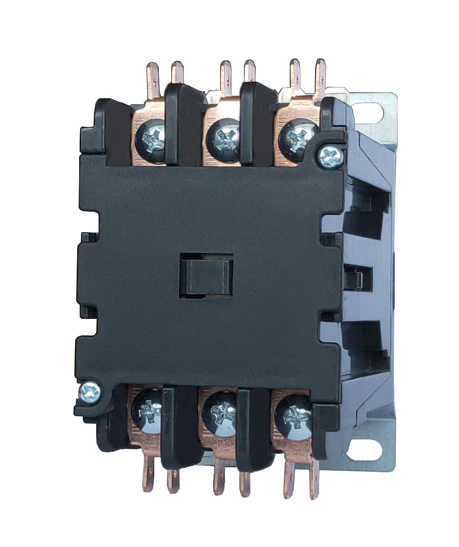 3P 50A Vacuum Electric Contactor AC and DC Coils Interchangeable for Air Conditioner 1P 2P 3P 4P Magnetic Contactor