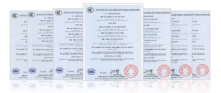 Certificates and Accreditations