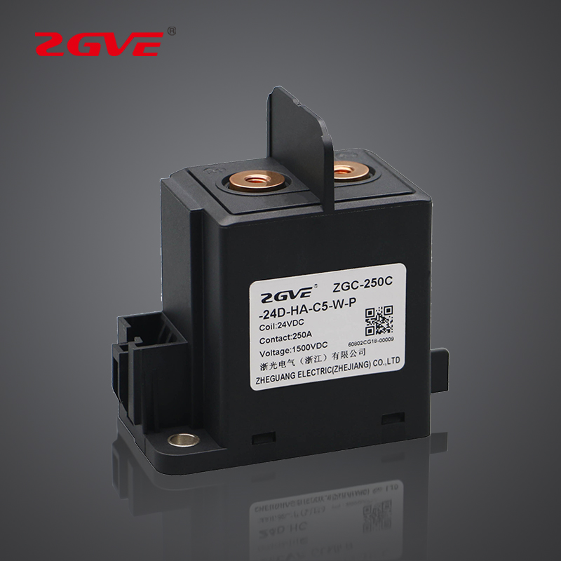 High Efficiency ZGC-250C 1kV Three Phase 1P HV DC Contactor