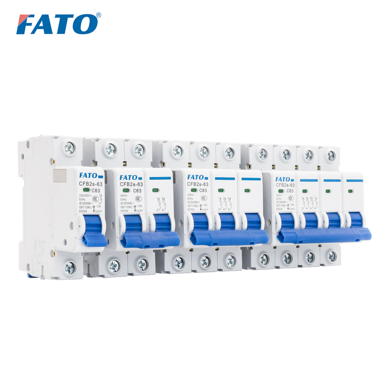 FATO MCB Electrical Miniature Circuit Breaker Overloads and Short Circuits Protection