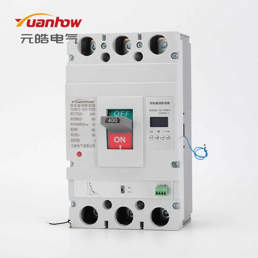 High Precision 3pole 800V 400V Smart Molded Case Circuit Breaker MCCB