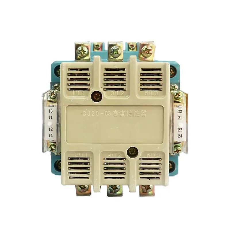 AC Contactor Cj20 Full Silver Three-Phase 380V