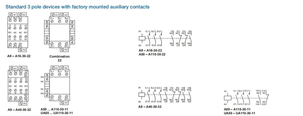 A26-30-10 AC Contactors, Ce Proved AC Contactors, ISO9001 Proved High Quality AC Contactors