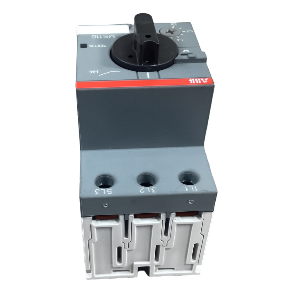 AB-B MS116-1.6 Manual Motor Starter 1.0-1.6A 4B-40 Industrial Control System AB-B MS116-1.6 MANUAL MOTOR STARTER
