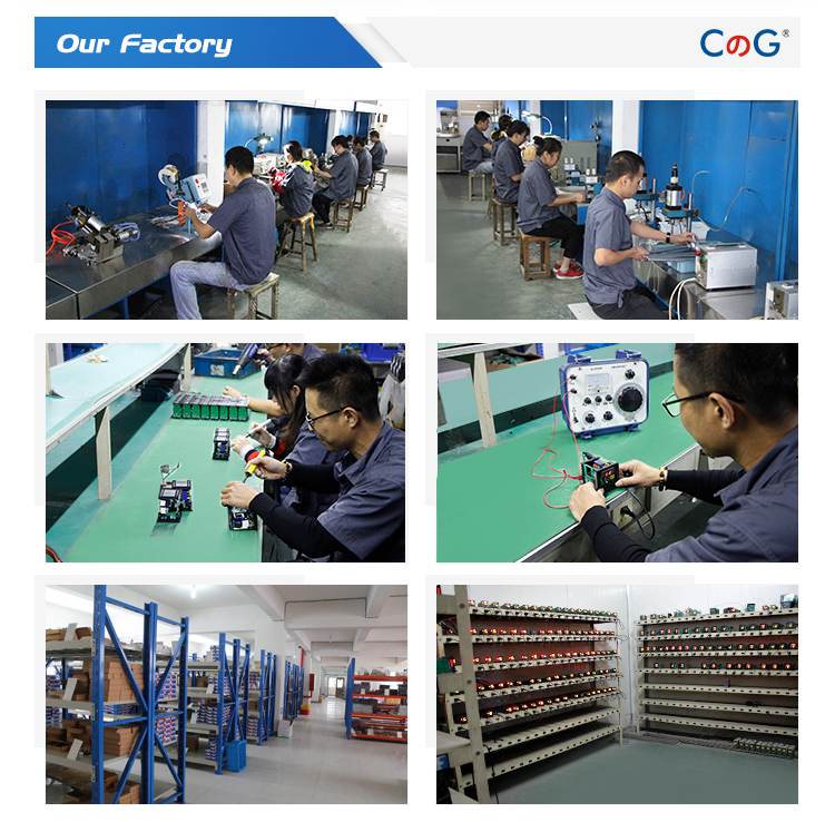 Factory interior showing assembly line