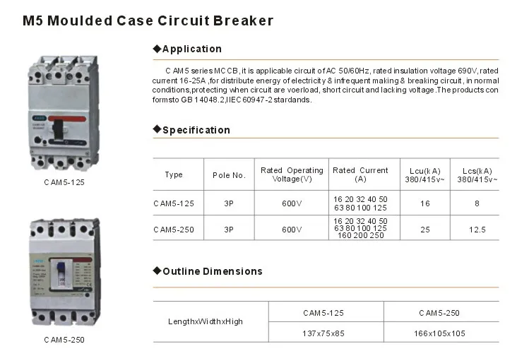 Molded Case Circuit Breaker 7