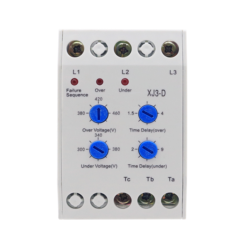 China Supply Phase Sequence Motor protection Relay Phase Monitoring XJ11 XJ3-D Phase Failure Relay