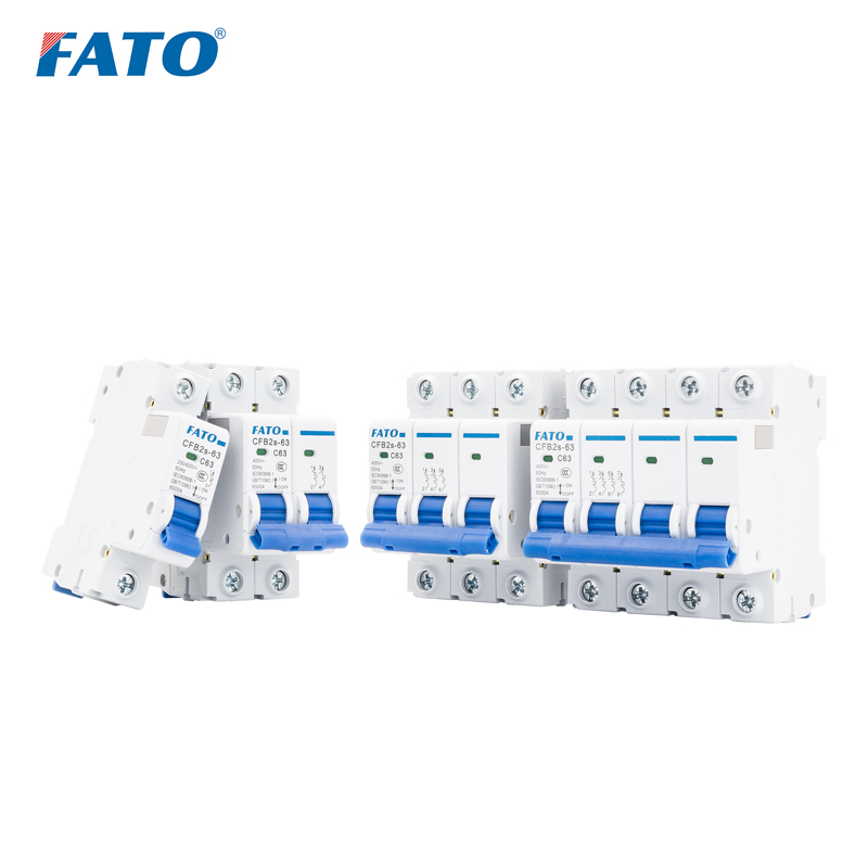 FATO MCB Electrical Miniature Circuit Breaker Overloads and Short Circuits Protection