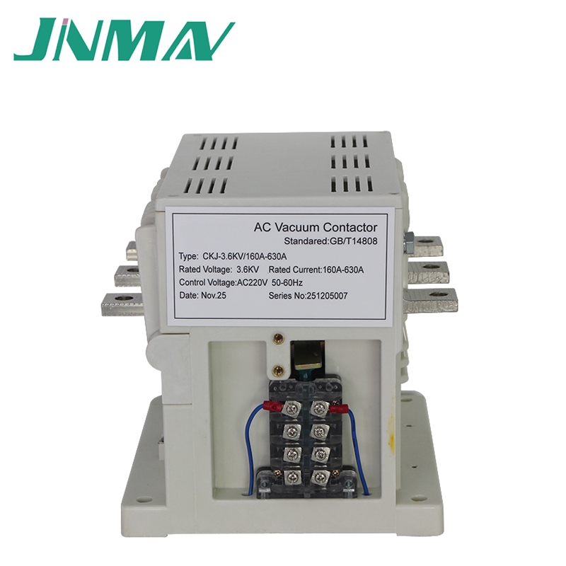 CKJ-3.6KV/160A-630A 3-phase Low Voltage Vacuum Contactor 3P 220V Electric Contacor